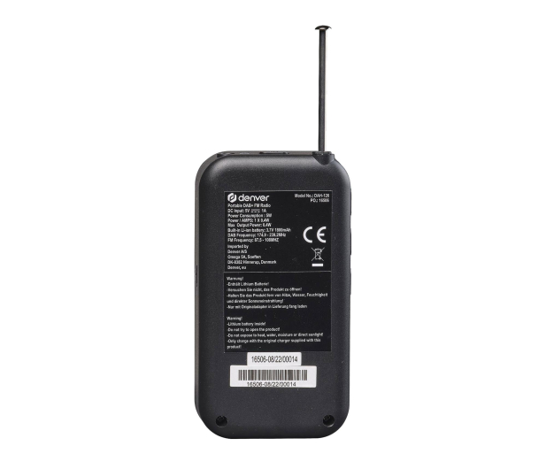 Denver Ręczne radio Denver DAH-126 DAB+/FM - 1535098 - zdjęcie 4